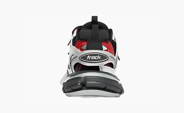Balenciaga Track Sneaker Black Red Silver 