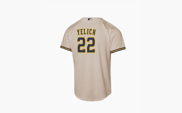 Nike MLB Jersey T-Shirt Cream 