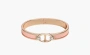 Hermes Mini Clic Chaine d'Ancre bracelet Rose Pink 