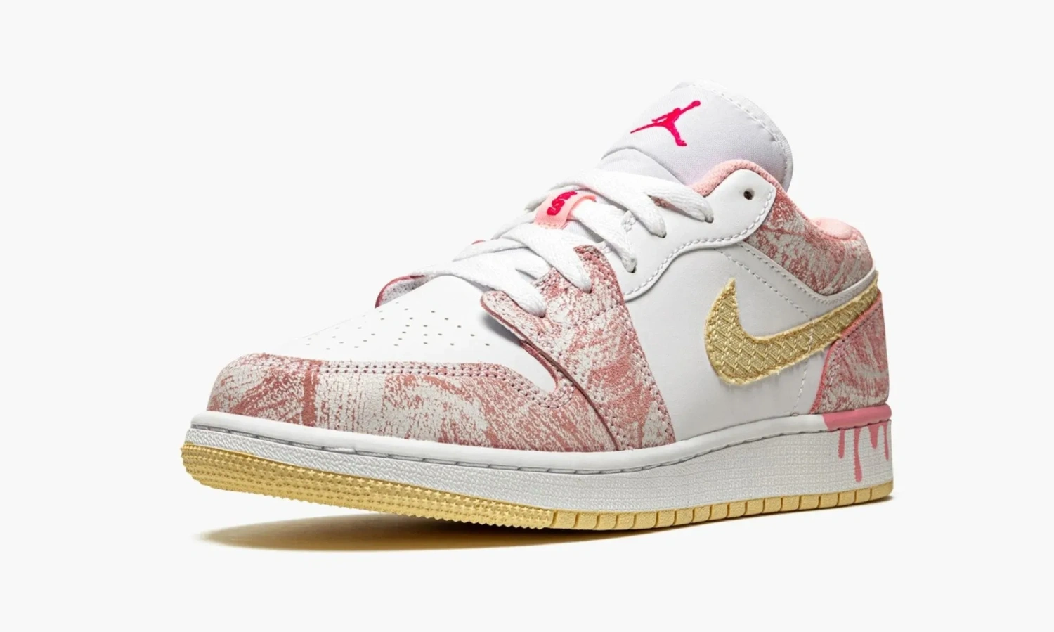 Air Jordan 1 Low GS Paint Drip 