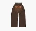 Acne Studios Layered Sweatpants Dark Brown