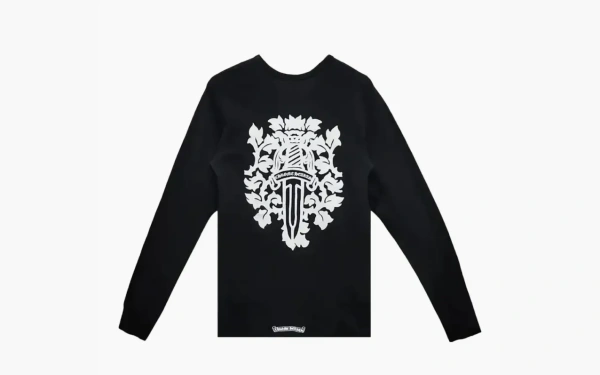 Chrome Hearts Dagger Long-Sleeve Thermal T-Shirt Black 