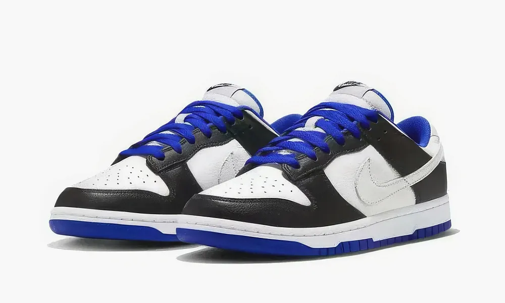 Nike Dunk Low White Black Royal
