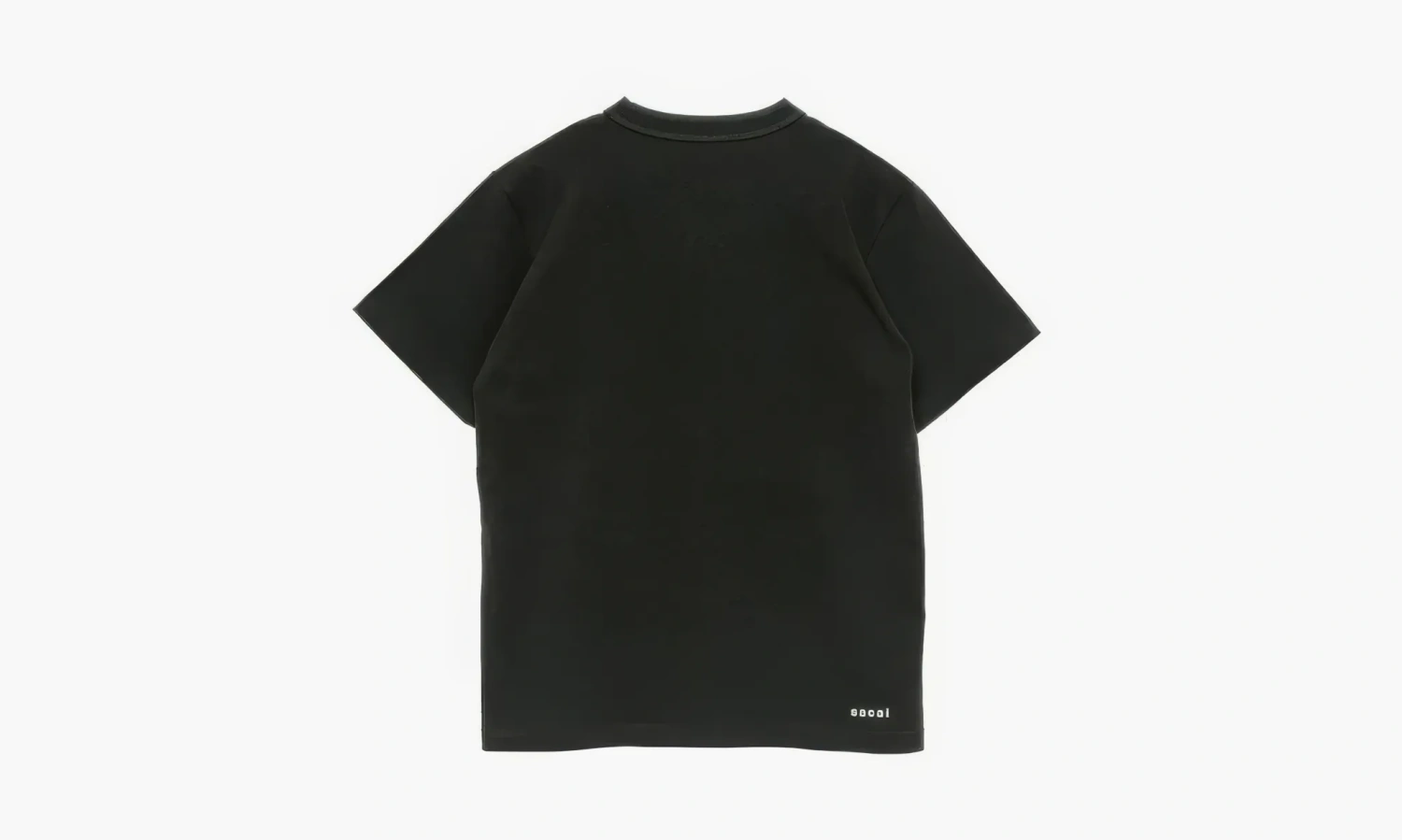 Sacai T-shirt Black Rose 