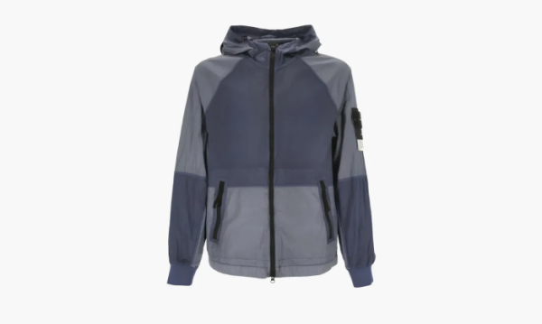 Stone Island Nylon Metal Watro-tc Hooded Jacket Blue 