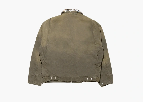 Enfants Riches Déprimés Berkley Acid Dealer Work Jacket Faded Green  Enfants Riches Déprimés Berkley Acid Dealer Work Jacket Faded Green