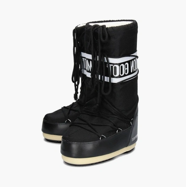 Moon Boot Icon Nylon Black 