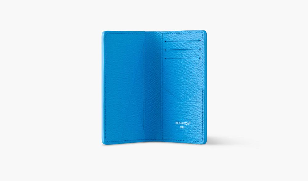 Louis Vuitton Pocket Organizer Blue Lagoon