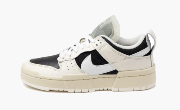 Nike Dunk Low WMNS Disrupt Pale Ivory Black 