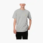 Carhartt WIP Chase Logo T-Shirt Grey