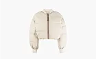 Acne Studios Cropped Down Jacket White