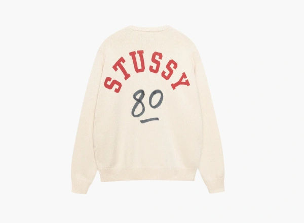Stussy Handwritten Sweater  Natural 