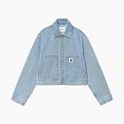 Carhartt WIP Cropped Denim Jacket Blue