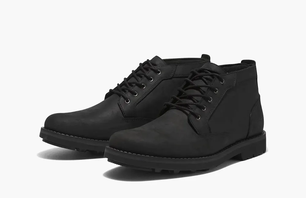 Timberland Crestfield Waterproof Chukka Boots Black Full Grain