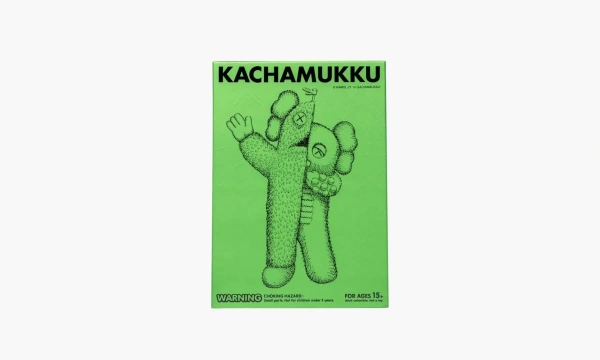Kaws Kachamukku Vinyl Figure Green Red 