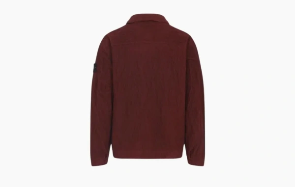 Stone Island Wrinkled Ovtrshirt Red 