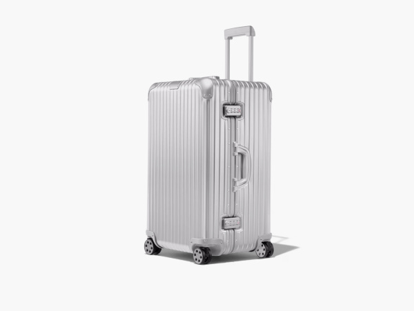 Rimowa Original Trunk Large Aluminum Suitcase Silver (90 L) 