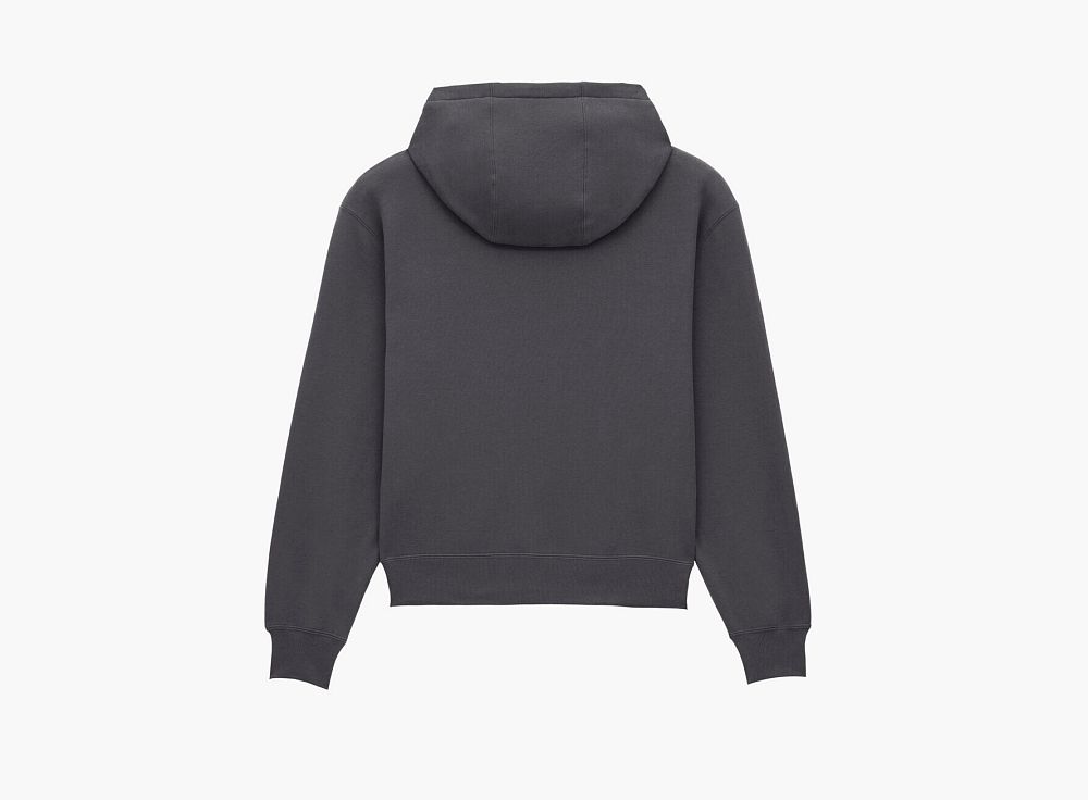 Saint Laurent Hoodie Gris Fonce