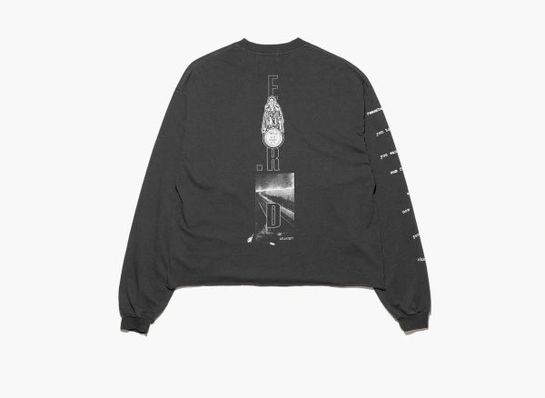 Enfants Riches Déprimés Remember When Long-Sleeve T-Shirt Faded Black  Enfants Riches Déprimés Remember When Long-Sleeve T-Shirt Faded Black