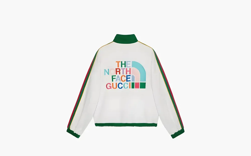 Gucci x The North Face Hooded Jacket Ecru