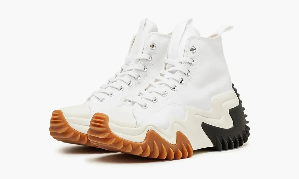 Converse Run Star Motion White Black Gum
