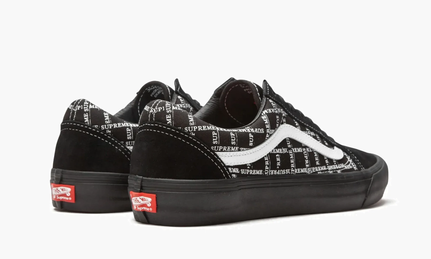 Vans Old Skool Pro "Supreme Grid Black" 