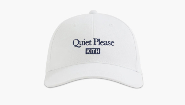 Kith x Wilson Twill Aaron Cap White 