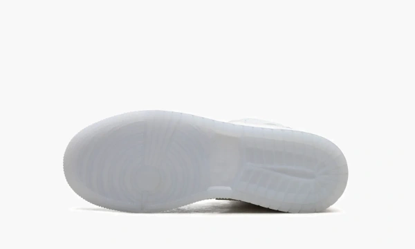 Air Jordan 1 Mid SE GS Glitter Swoosh 