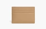 Celine Card Holder Triomphe Shiny Calfskin Smoked Brown 