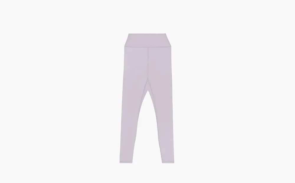 Sporty & Rich Club Logo High Waisted Legging Purple
