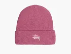 Stussy Basic Cuff Beanie Dusty Pink
