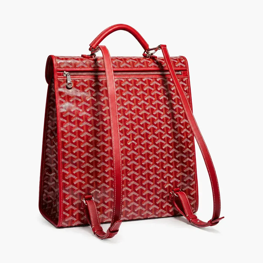 Goyard Saint Leger Backpack Red
