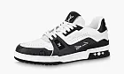 Louis Vuitton Lv Trainer Black White