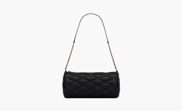 Saint Laurent Medium Sade Tube Bag Black 