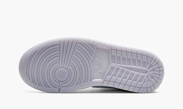 Air Jordan 1 Mid WMNS Wolf Grey Aluminum 