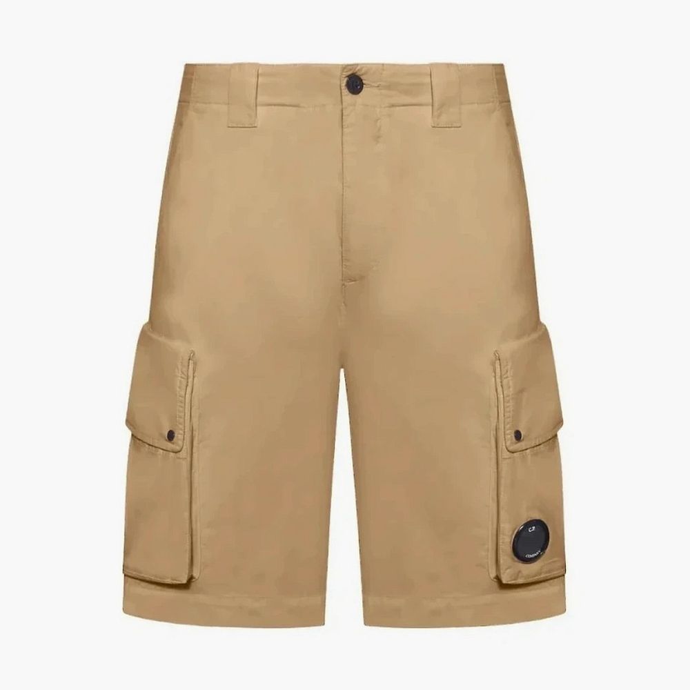 C.P. Company Cotton Gabardine Cargo Shorts Tree House