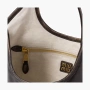 Miu Miu Ivy Leather Bag In Leather-Embossed "Sand Coffee" 