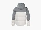 Nike Hooded Puffer Jacket Grey White