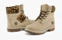 Timberland 6 Inch Safari Cheetah Waterproof Boot WMNS "Ivory Nubuck" 