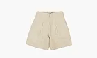 RHUDE Pleated Shorts Natural