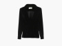 Saint Laurent Velvet Blouse Black 