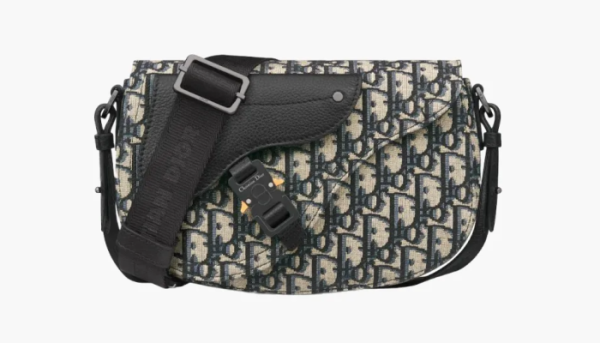 Dior Saddle Messenger Beige Calfskin 