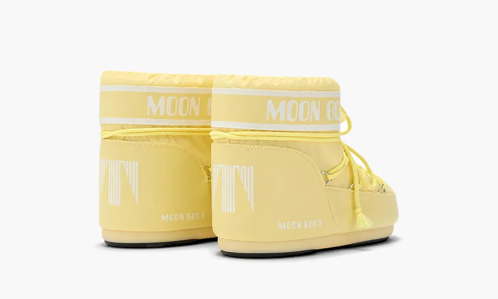 Moon Boot Icon Low Nylon Yellow