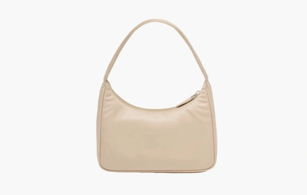 Prada Re-Edition 2000 Re-Nylon Mini Bag Desert Beige 