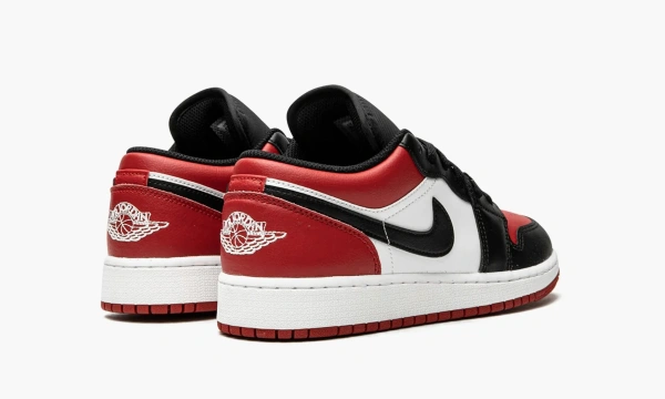 Air Jordan 1 Low GS Bred Toe 