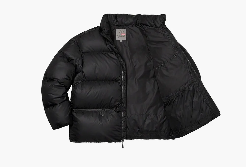 Supreme x Yohji Yamamoto Down Jacket Black White Red