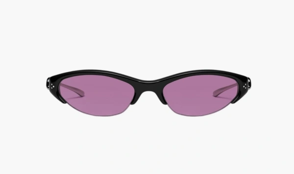 Gentle Monster Tweed 01(V) Sunglasses Black / Purple 