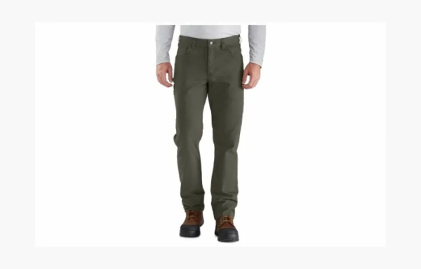 Carhartt 102517 RUGGED FLEX CANVAS 5-POCKET WORK PANT RELAXED FIT 