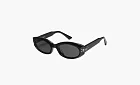 Gentle Monster Plastic Frame Irregular Shape Sunglasses Unisex Black