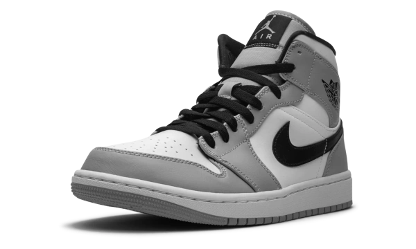 Air Jordan 1 Mid Light Smoke Grey 